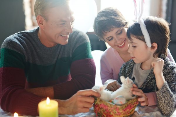 Family with pets